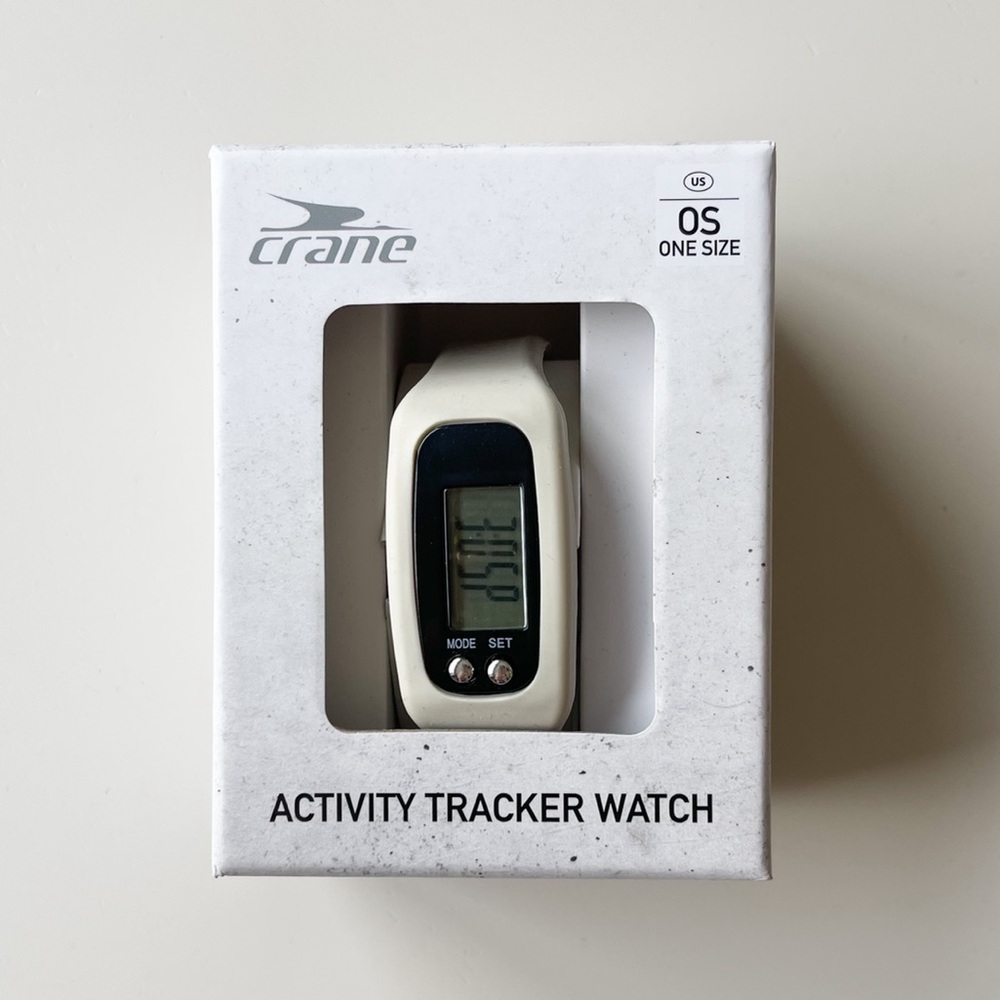 Crane Off White  Activity Tracker Watch One Size Brand New